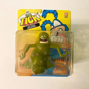 Vintage  1995 The Tick Evil Tongue Figure Bandai Series 2